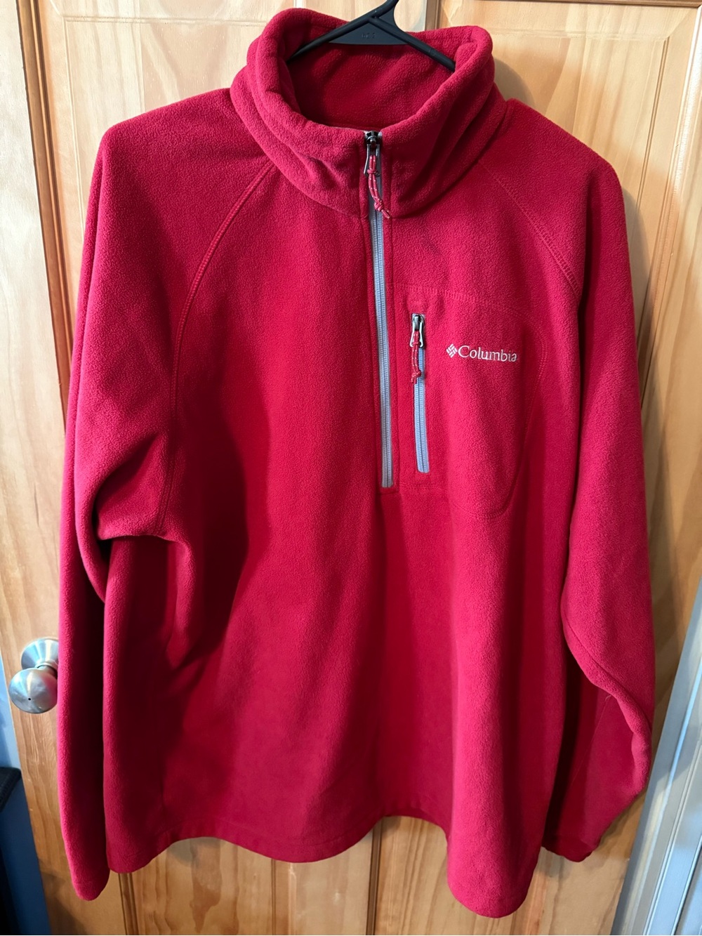 Like New, Men’s Size XL Columbia Fleece 3/4 Zip Up